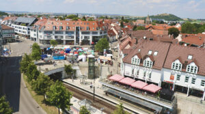 Weilimdorf Zentrum. Foto © Hans-Martin Goede