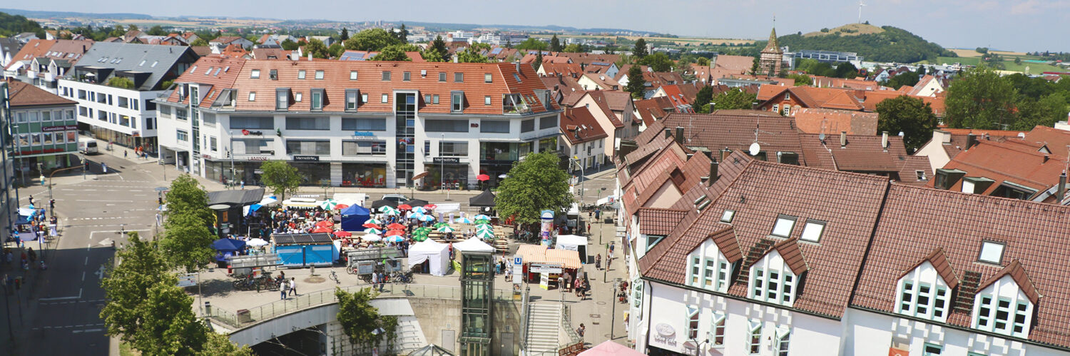 Weilimdorf Zentrum. Foto © Hans-Martin Goede